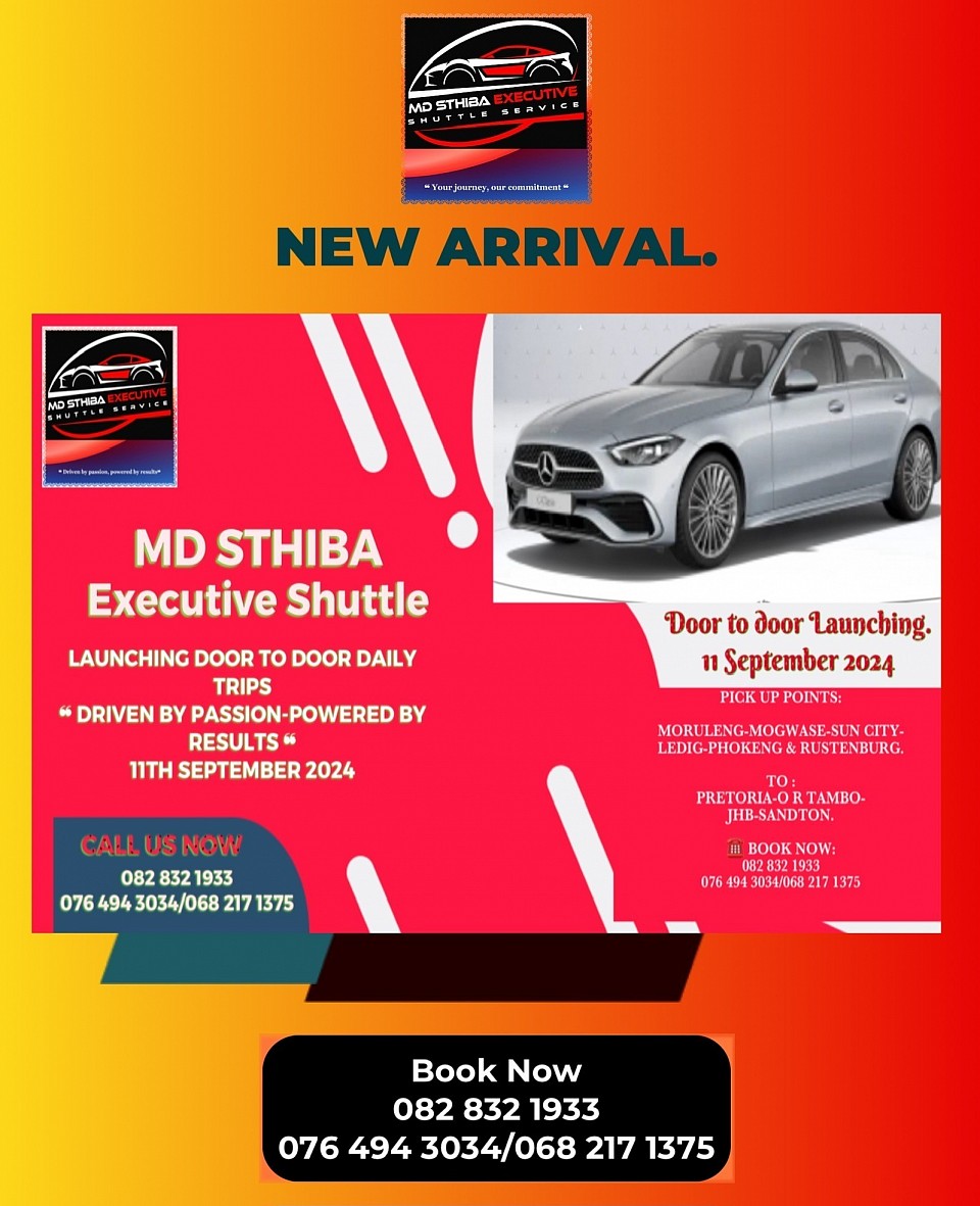 🚘 Door to Door Trips between North West & Johannesburg